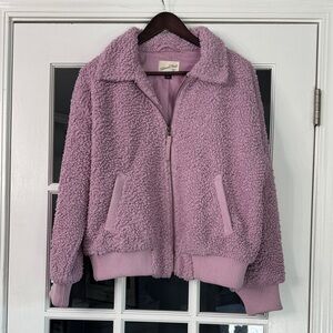 Universal Thread Lilac zippered jacket medium